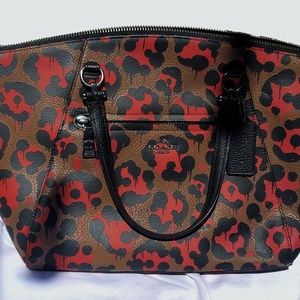 Limited Edition Coach X Baseman in Ocelot Prairie